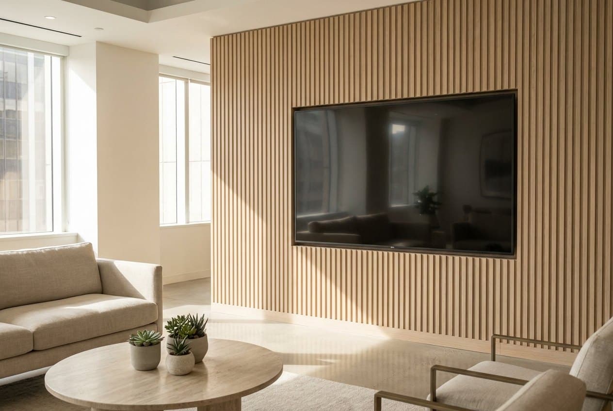 Commercial TV & Artwork Installation